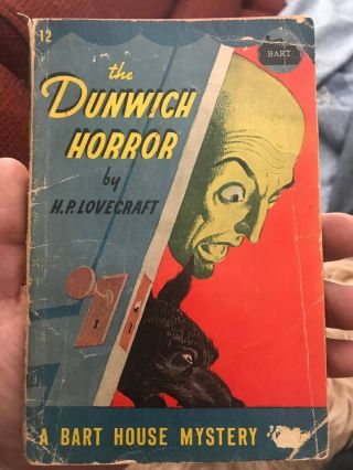 The Dunwich Horror H.  P.  Lovecraft Bart House Paperback 1945 Rare Collectible