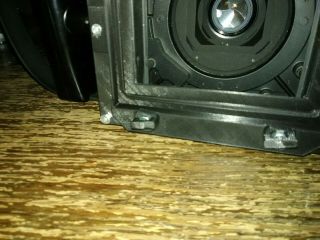 Polaroid 600SE roll film back adapter for 120 film Mamiya M 3 - D Printed 2
