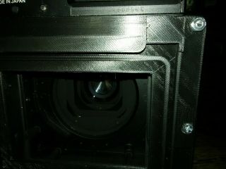 Polaroid 600SE roll film back adapter for 120 film Mamiya M 3 - D Printed 3