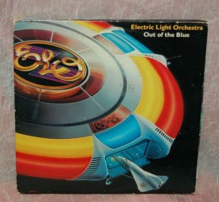 Electric Light Orchestra Elo Out Of The Blue Vintage 1977 Vinyl Poster Insert