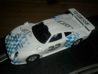 Scalextric Vintage Porsche Gt1 Touring / Rally Car With F And R Lights