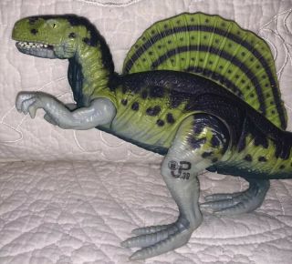 Vintage Jurassic Park Lost World Electronic Spinosaurus Dinosaur Figure Toy Htf
