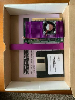 SoNNet Technologies Crescendo PCI Macintosh PPC G4 1000/2M 1GHz Accelerator Card 7