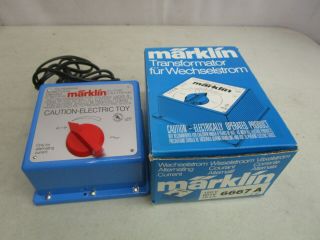 Vintage Marklin Marklin Transformer 6667 A 120v
