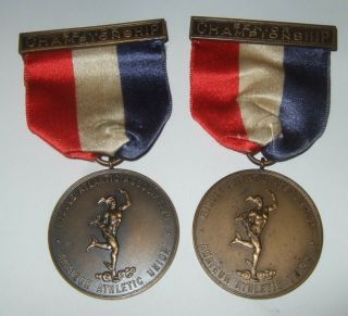 Vintage Swim Medal Middle Atlantic Association Senior Championship Aau 1939 (2)