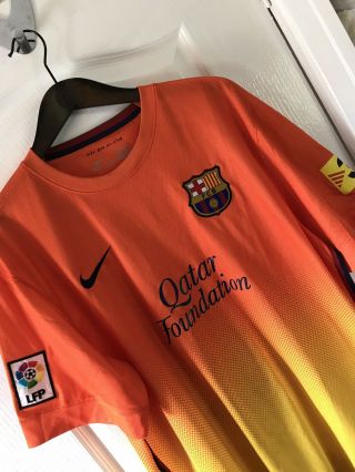 Barcelona Vtg Football Shirt Soccer Jersey Xl Nike Vgc
