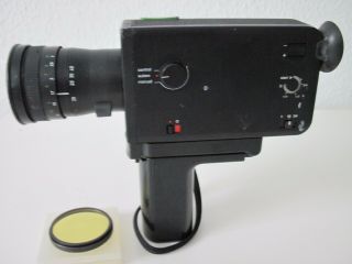 Braun Nizo 126 8.  Movie Camera - Variogon 1,  8 /40mm - Schneider Kreuznach.