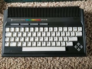 Commodore Plus/4 Computer CIB Complete w/Box,  Manuals & Papers & 3