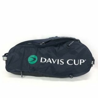 Vintage Wilson Davis Cup Tour Tennis Racquet Shoulder Bag Official Backpack