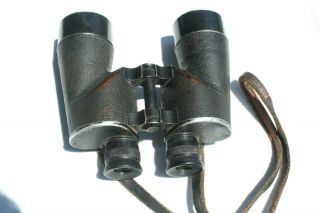 Vintage Bausch & Lomb Binoculars 7 X 50,  With Leather Strap