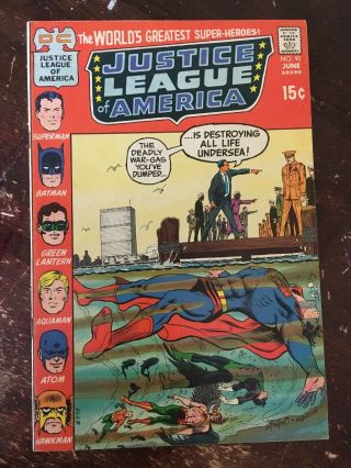 Justice League Of America 90 - Vintage Silver Age Comic Book Superhero Series