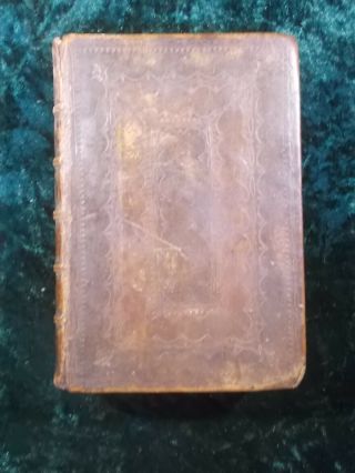1640 King James Bible In Fine Contemporary Embossed Leather,  Genealogies