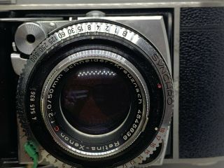 Kodak Retina IIIC 3c Camera Schneider - Kreuznach Retina - Xenon f2.  0 50mm Lens 2