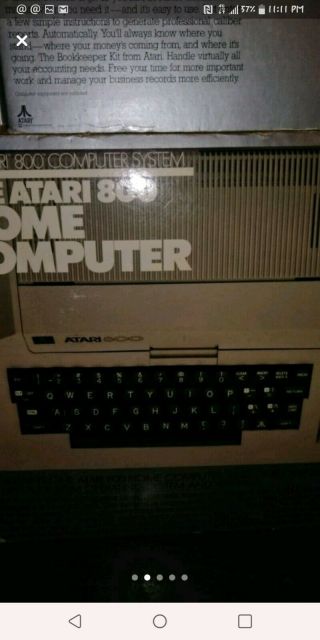 Atari 800 home computer 2