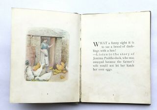 THE TALE OF JEMIMA PUDDLE - DUCK 1908 1ST EDITION BEATRIX POTTER PETER RABBIT 6