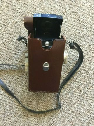 Zeiss Icon IKOFLEX vintage CAMERA with LEATHER case 6