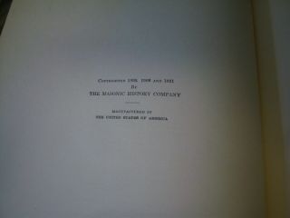 1921 Mackey ' s Revised History of Freemasonry comp 7 Vol Set Robert Ingham Clegg 4