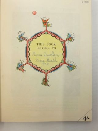 RUPERT ANNUAL 1950 - ADVENTURES OF RUPERT - Bestall,  Alfred.  Illus.  by Bestall, 2