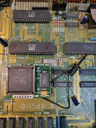Amiga 2000 / 500 Megachip With 8375 Agnus Chip And 2mb Chip Memory