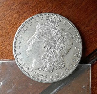 1879 - S $1 Morgan Dollar Silver Us Coin Collectible Investment Money Vintage