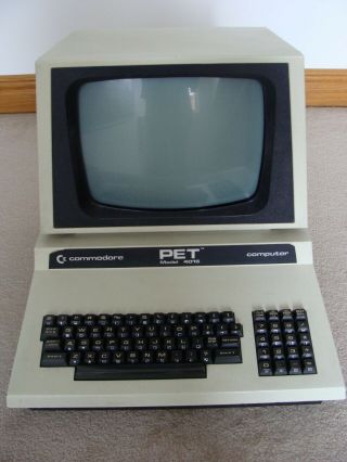 Commodore Pet Model 4016 - Restored And Cleaned,  Ieee - 488 Port