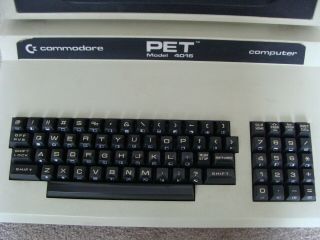 Commodore PET Model 4016 - Restored and Cleaned,  IEEE - 488 Port 3