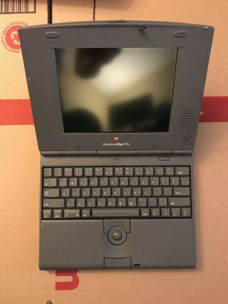 Apple Macintosh Powerbook Duo 270c As - Is With (dock,  Floppy Drive,  Psu)