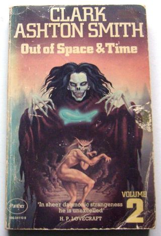 Out Of Space & Time Volume 2 By Clark Ashton Smith - 1974,  1st Edition Paperback