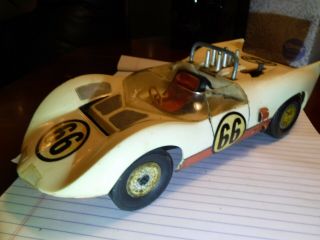 Vintage Early Cox Thimbledrone Jim Hall Chaparral 049 Gas Powered Car