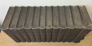 COMPLETE 12 VOLUME SET The Century Dictionary and Cyclopedia w/ World Atlas 1911 2