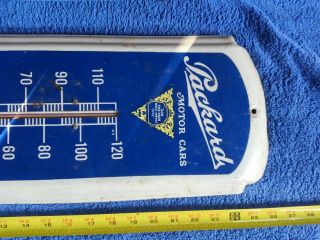Vintage Thermometer Packard Advertising 3