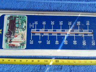 Vintage Thermometer Packard Advertising 4