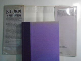 Blue Adept,  Apprentice Adept Book 2,  Piers Anthony,  DJ,  1st Edition,  1981 3