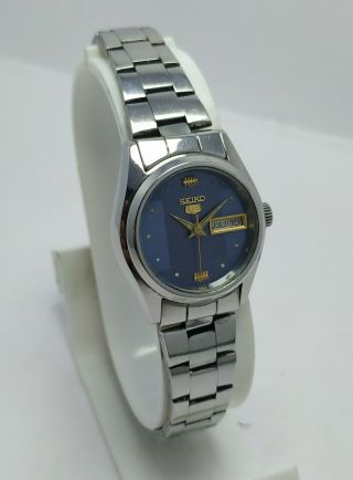 Vintage Vintage Seiko - 5 Automatic 21j Wrist Watch For Women 