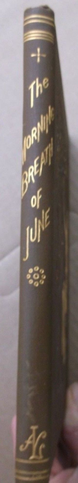 1884 POETRY book illustrated A Newman Lockwood near fine cond 2