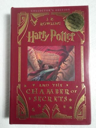 Harry Potter Leather Collector’s Edition Set,  Sorcerer’s Stone,  Chamber of Secre 9