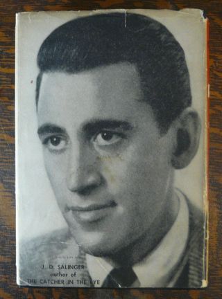 Catcher In The Rye Jd Salinger Author Photo On Dj 1951 Bce Little Brown & Co