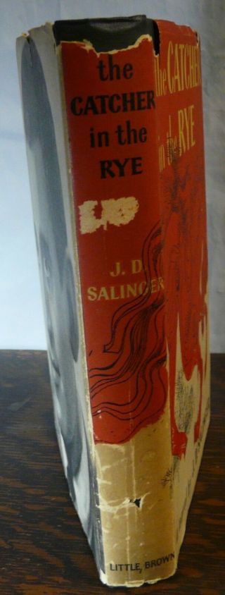 Catcher In the Rye JD Salinger Author Photo on DJ 1951 BCE Little Brown & Co 3