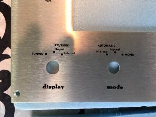 Marantz 10 dial glass and faceplate 2