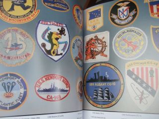 United States Navy Patches - Battleships,  Cruisers,  Destroyers etc HB Illust 4