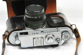 Zorki 4k Rangefinder Camera With Jupiter 8,  Based On Leica,  After Cla Service