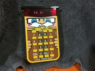 Vintage 1978 Texas Instruments Little Professor Calculator T1 Quiz Educational