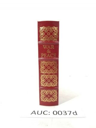 Easton Press: War And Peace By Leo Tolstoy,  Collector 