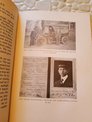 Flying Dutchman: The Life of Fokker SIGNED & INSCRIBED Aviation Pioneer Pilot 3