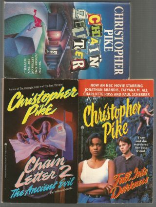 Christopher Pike 20 Horror Stories Young Adult / Teen Chain Letter Last Vampire
