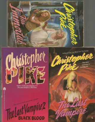 Christopher Pike 20 Horror Stories Young Adult / Teen Chain Letter Last Vampire 5
