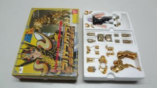 Gold Cloth Aries Mu Taikei Bandai Saint Seiya Vintage Japan Junk