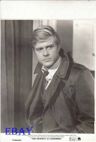Robert Redford Sexy But Stern This Property Is Condemned Vintage Photo