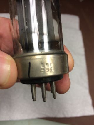 5AR4 GZ34 metal base rectifier tube Amperex 6