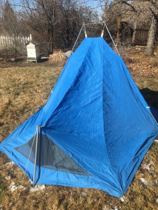 Gerry Vintage Camping Tent 6’ X 8’ Footprint Made In Denver Colorado